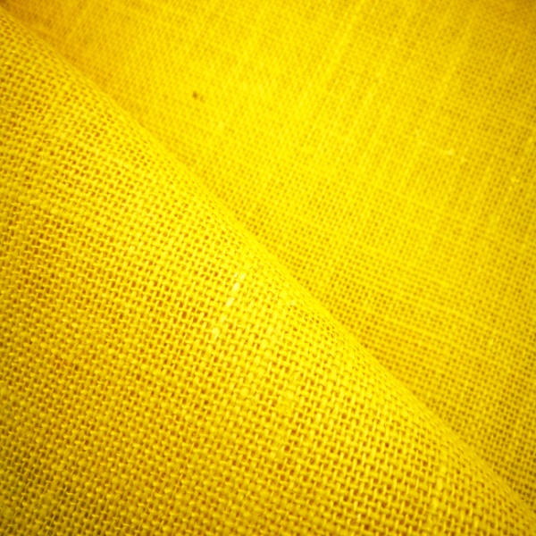 Coloured Hessian - YELLOW